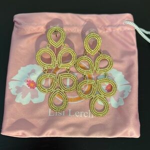 Lisi Lerch Gold Statement Earrings